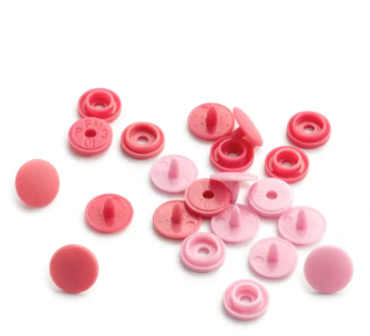 Druckknopf "Color Snaps Mini", Prym Love, 9mm, rosa