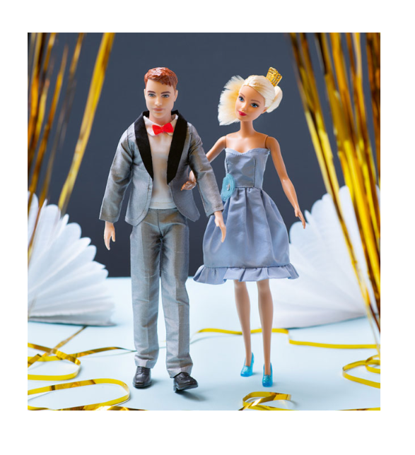 Kleidung für Barbie und Ken selbst nähen