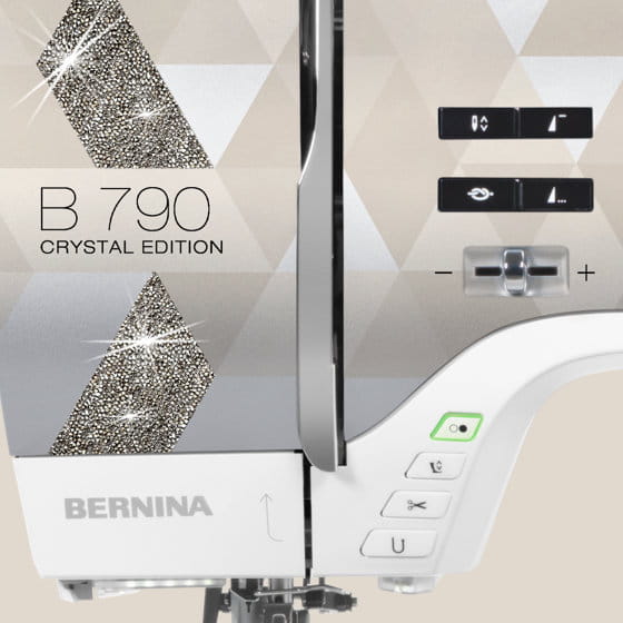 BERNINA 790 Plus Crystal Edition inkl. SDT-Stickmodul v. 2021 Junge second-Hand