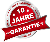 10 Jahre Janome Garantie bei der Nähwelt Schweizer